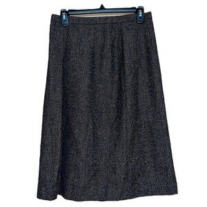 Women’s Pendleton Tweed Wool blend knee length skirt winter workwear teacher